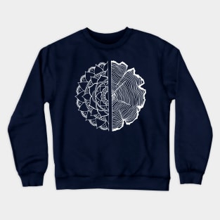 Tree of Life - White Crewneck Sweatshirt